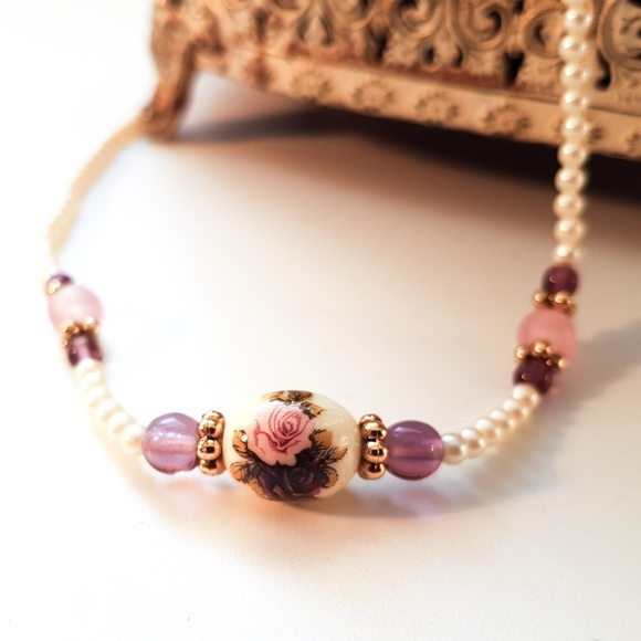 Cottagecore Romantic necklace 🌹🌹🌹 - Picture 6 of 10